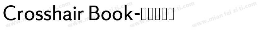 Crosshair Book字体转换